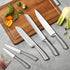 Küchenmesser Set 14-teilig | Hochkohlenstoffstahl mit ergonomischen Griffen